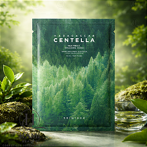 SKIN1004 Madagascar Centella Tea-Trica Relaxing Mask – Máscara Calmante Antiacne