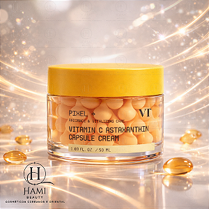 VT Vitamin C Astaxanthin Capsule Cream – Creme Facial Encapsulado Vitamina C Coreano