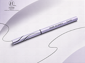 CLIO Sharp, So Simple Waterproof Pencil Liner – Lápis Delineador Retrátil à Prova d'Água
