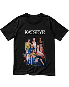 Camiseta KATSEYE Beautiful Chaos Fanmade O Culto do Pop