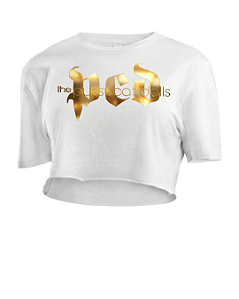 Camiseta The Pussycat Dolls Logo PCD Cropped Fanmade O Culto do Pop