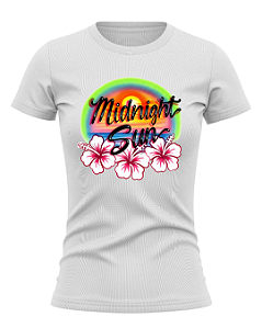 Baby Tee Midnight Sun Zara Larsson Baby Look Unissex Fanmade O Culto do Pop