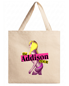 Ecobag Addison Rae The Addison Tour Fanmade O Culto Do Pop
