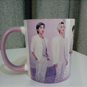 Caneca K-Pop BTS I 💜 You 325ml