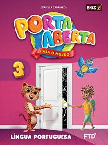 Livro Porta Aberta para o Mundo - Lingua Portuguesa - 3 ano - Carpaneda