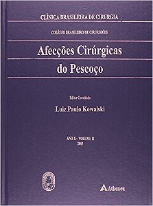 Livro Afecções Cirúrgicas do Pescoço  Kowalski