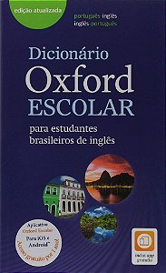 Livro Dicionário Oxford Escolar para Estudantes Brasileiros de Inglês