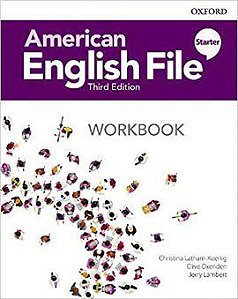 Livro Am English File Starter Wb 3ed - Oxford