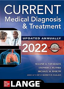 Livro Current Medical Diagnosis And Treatment 2022 - Papadakis