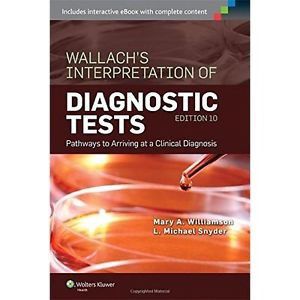 Livro Wallach Interpretation Of Diagnostic Tests - Williamson