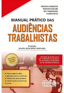 Livro Manual Prático das Audiências Trabalhistas