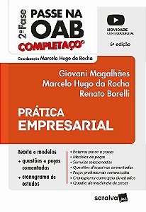Livro Pratica Empresarial - Completaco - Passe Na Oab 2 Fase Fgv - Magalhaes