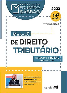 Livro Manual de Direito Tributario - Sabbag