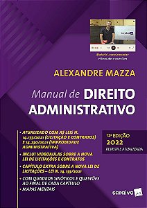 Livro Manual de Direito Administrativo - Mazza
