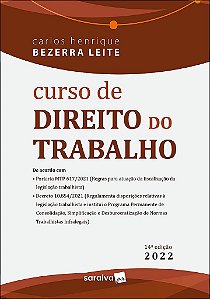 Livro Curso de Direito do Trabalho - Leite