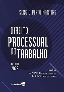 Livro Direito Processual do Trabalho - Martins