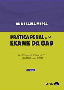 Livro Prática Penal para Exame da OAB - Messa - Saraiva