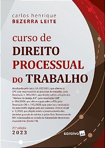Livro Curso de Direito Processual do Trabalho - Leite
