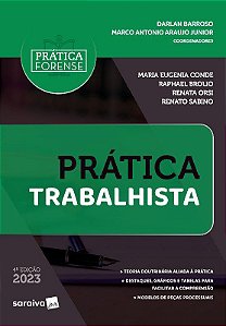 Livro Prática Trabalhista - Conde - Saraiva