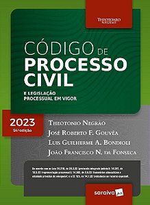 Livro Codigo de Processo Civil e Legislacao Processual em Vigor - Negrao