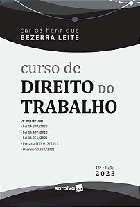 Livro Curso de Direito do Trabalho - Leite