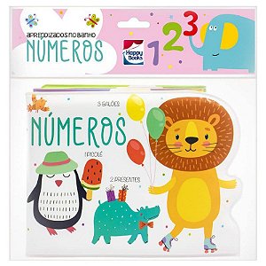 Livro Aprendizados No Banho: Numeros - Editora Happy Books