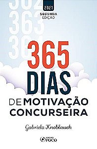Livro 365 Dias de Motivação Concurseira