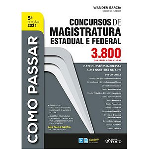 Livro Como Passar em Concursos Magist. Estadual-05ed/21 - Garcia