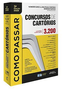 Livro Como Passar em Concursos de Cartórios - Gialluca - Foco