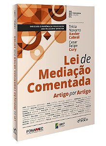 Livro Lei de Mediação Comentada Artigo por Artigo - Grinover