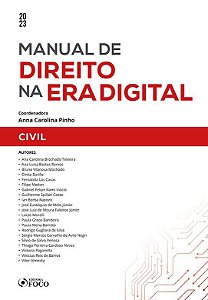 Livro Manual de Direito Na era Digital: Civil - 1ª Ed - 2023 - Vitor Vinicius Reis