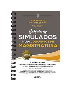 Livro Bateria de Simulados para Concursos de Magistratura - Garcia/ Dompieri