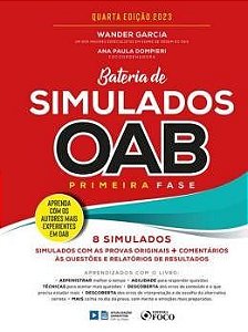 Livro Bateria de Simulados Oab Primeira Fase - Trigueiros