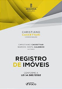 Livro Registro de Imoveis - Salomão - Manole