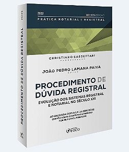 Livro Procedimento de Dúvida Registral - Paiva - Foco