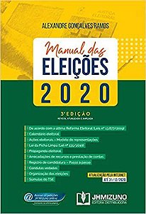 Livro Manual das Eleicoes 2020 - 4  Edicao - Alexandre Goncalves