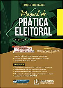 Livro Manual de Pratica Eleitoral 5  Edicao - Francisco Dirceu Bar