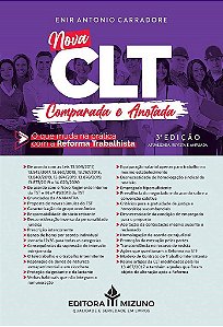Livro Nova Clt Comparada e Anotada - Carradore