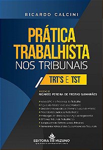 Livro Prática Trabalhista Nos Tribunais  Calcini