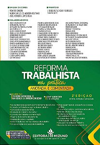 Livro Reforma Trabalhista Na Prática - Calcini, - Mizuno