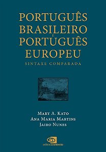Livro Português Brasileiro e Português Europeu Sintaxe Comparada