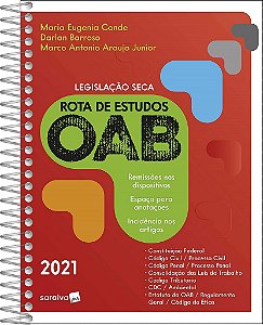 Livro Rota de Estudos Oab - Legislacao Seca - Conde/barroso/araujo
