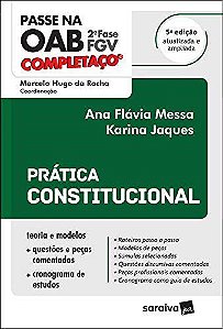 Livro Passe Na Oab - 2 Fase - Fgv - Completaco - Pratica Constitucional - Rocha