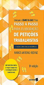 Livro Passo a Passo para Elaboracao de Peticoes Trabalhistas - Redinz