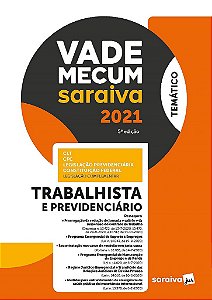Livro Vade Mecum Trabalhista: Tematico - Trabalhista e Previdenciario - Saraiva Juridico