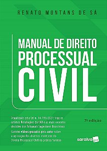Livro Manual de Direito Processual Civil - Sa