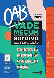 Livro Vade Mecum Saraiva - Oab e Graduacao - Saraiva Juridico