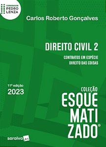 Livro Direito Civil: Contratos em Especie Direito das Coisas - Vol. 2 - Goncalves
