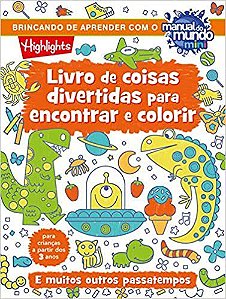 Livro de Coisas Divertidas para Encontrar e Colorir -  Sextante