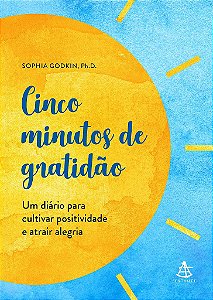 Livro Cinco Minutos de Gratidão